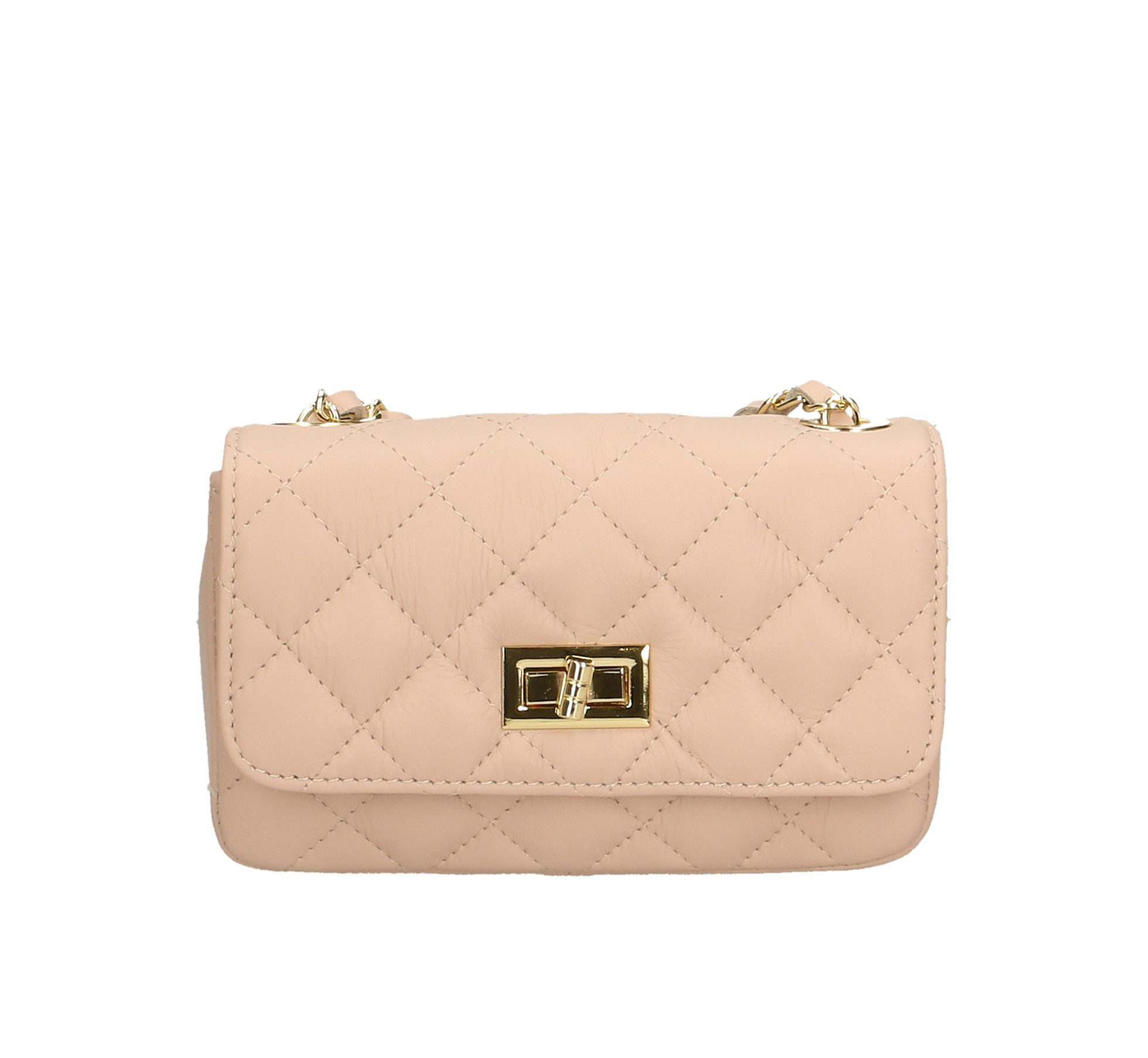 Kožené luxusní hnědé camel psaníčko benetia little