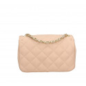 Kožené luxusní hnědé camel psaníčko benetia little