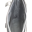 Velká praktická černá kožená kabelka přes rameno Tall